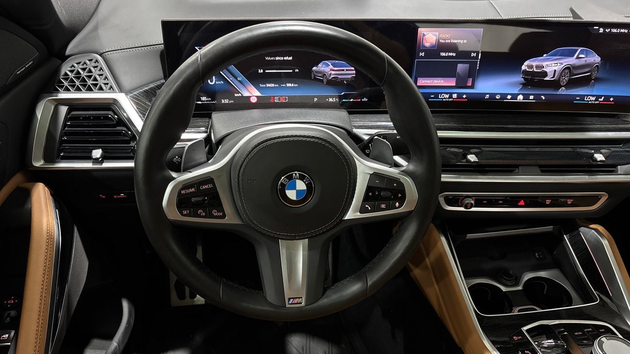 بي أم دبليو X6 XDRIVE40I M SPORT 2024 XDRIVE 40I M SPORT | AED 4445/Month | 0 DP | 30 Day Return | Warranty