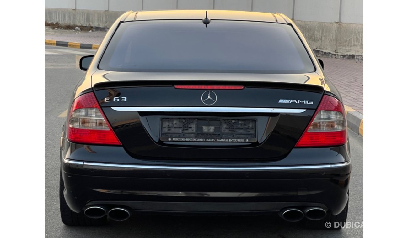 Mercedes-Benz E 63 AMG Mercedes E 63 model 2009 gcc original paint