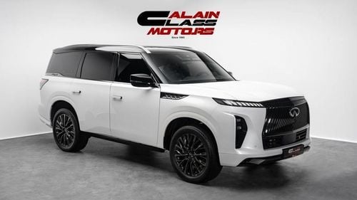 إنفينيتي QX80 Autograph - 2025 - GCC - Under Warranty