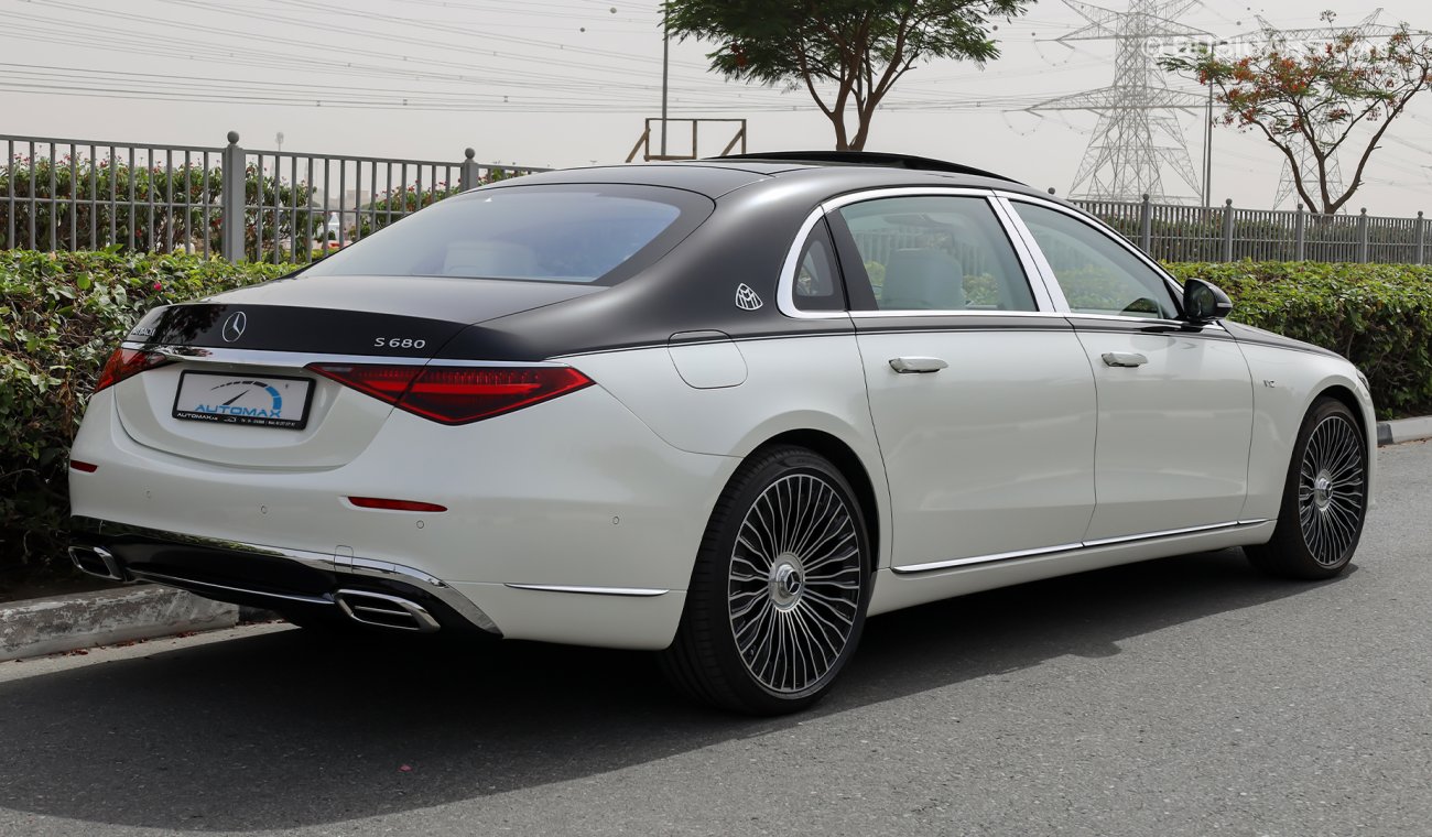 مرسيدس بنز S680 Maybach 4MATIC LUXURY , خليجية 2022 , 0 كم , مع ضمان وصيانة 5 سنوات أو 105 آلاف كم عند قرقاش