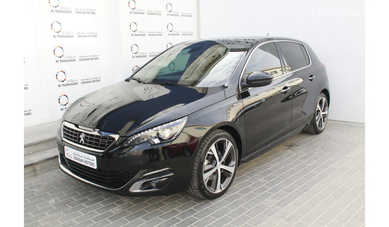 Peugeot 308 GT LINE 1.6L 2016 MODEL VERY LOW MILEAGE