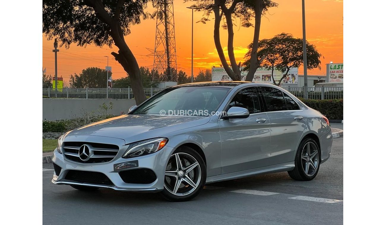 Mercedes-Benz C 300 C300 AMG 2015 FULL OPTION PANORAMIC ROOF WITH DEALER WARRANTY