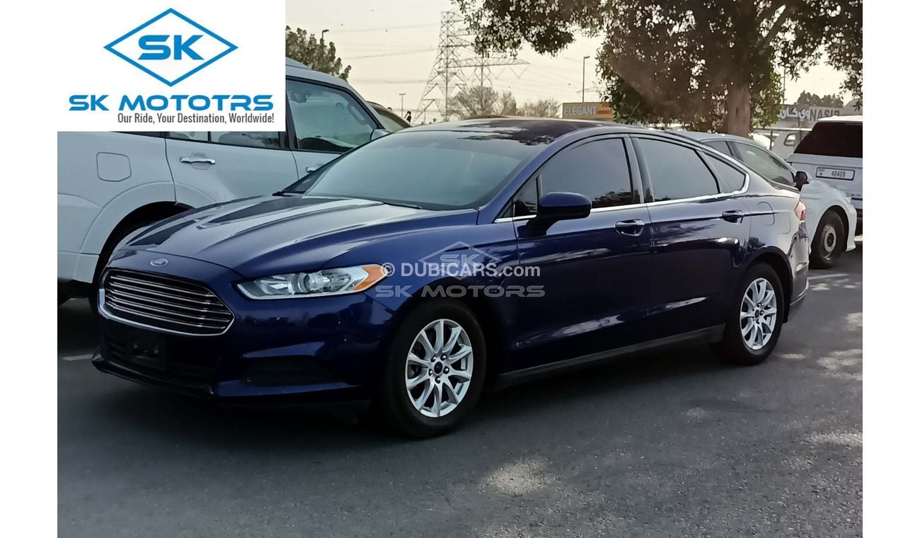 Ford Fusion 2.5L, 16" Rims, LED Headlights, Driver Power Seat, Rear Camera, Fabric Seats, Airbags (LOT # 799)