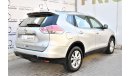 Nissan X Trail 2.5L S 4WD 5 SEATER SUV 2016 GCC SPECS DEALER WARRANTY