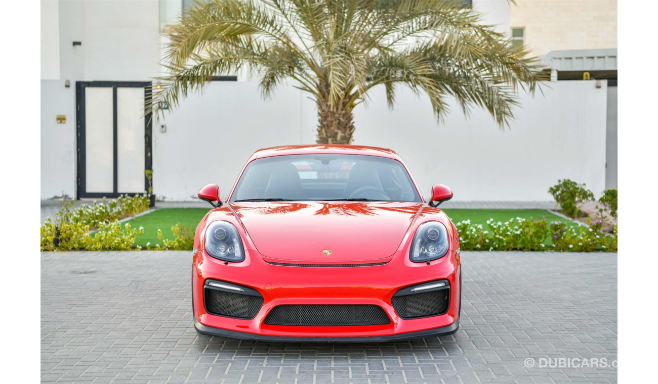 Porsche Cayman GT4 stunning and pristine - GCC - AED 4,680 Per Month - 0% Down Payment