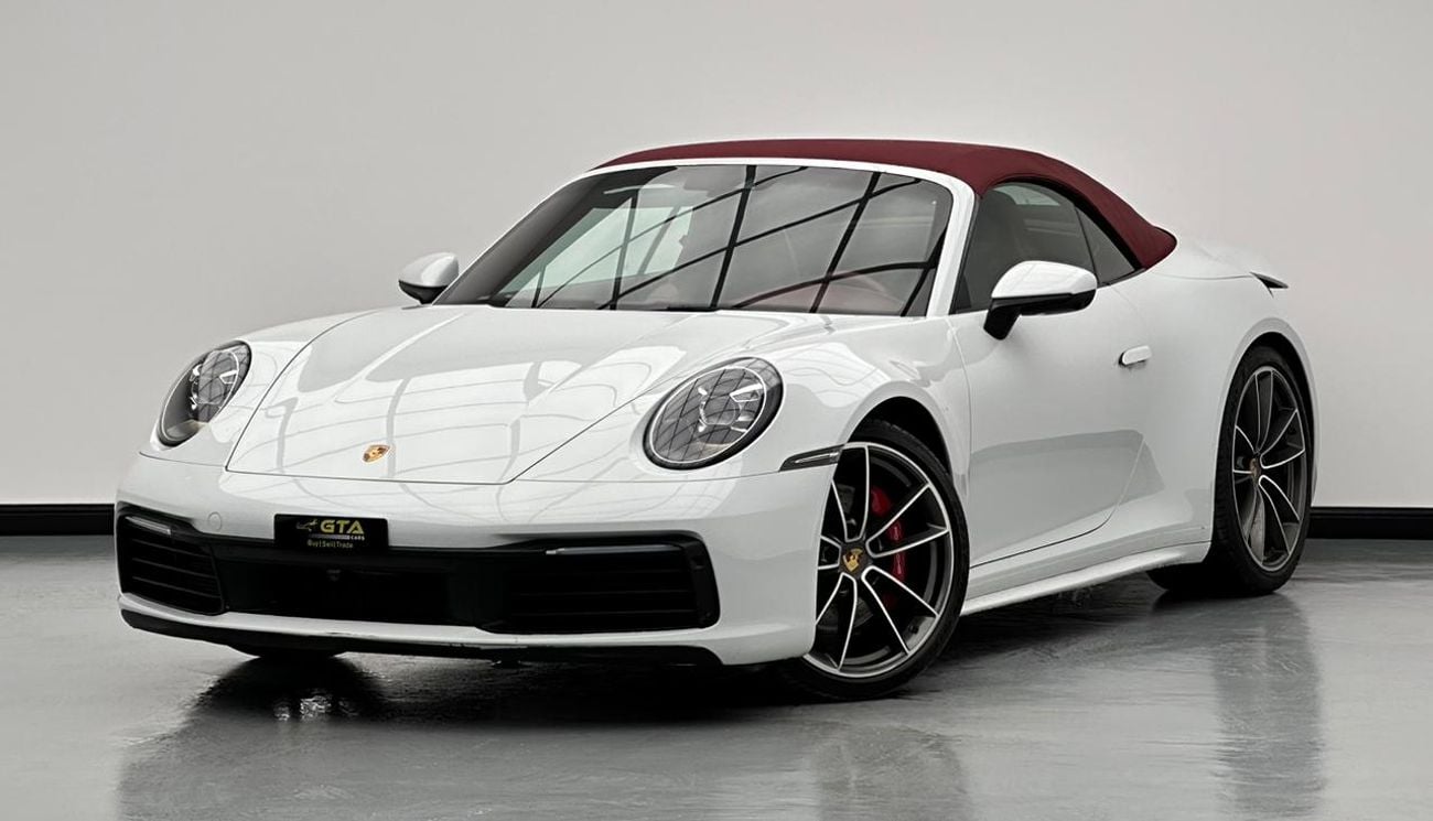 Porsche 911 Carrera S 3.0L (445 HP) Convertible 2020 Porsche 911 Carrera S Cabriolet, 1 Year Unlimited Km Warran