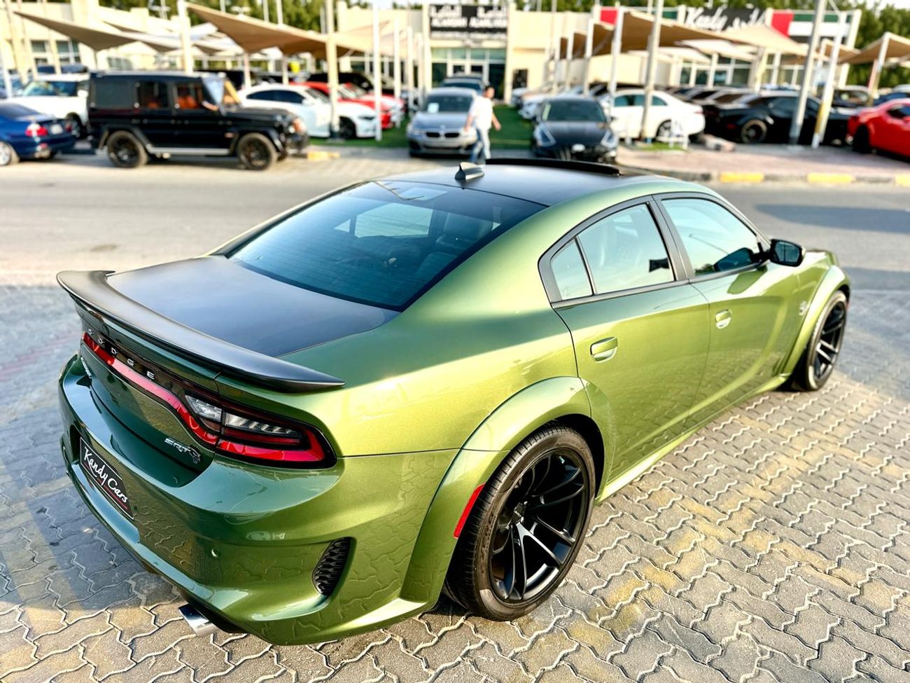 Dodge Charger SRT Hellcat 6.2L (717 HP) | Monthly 4300/- | 0% DP | Original Widebody Kit | # 07922