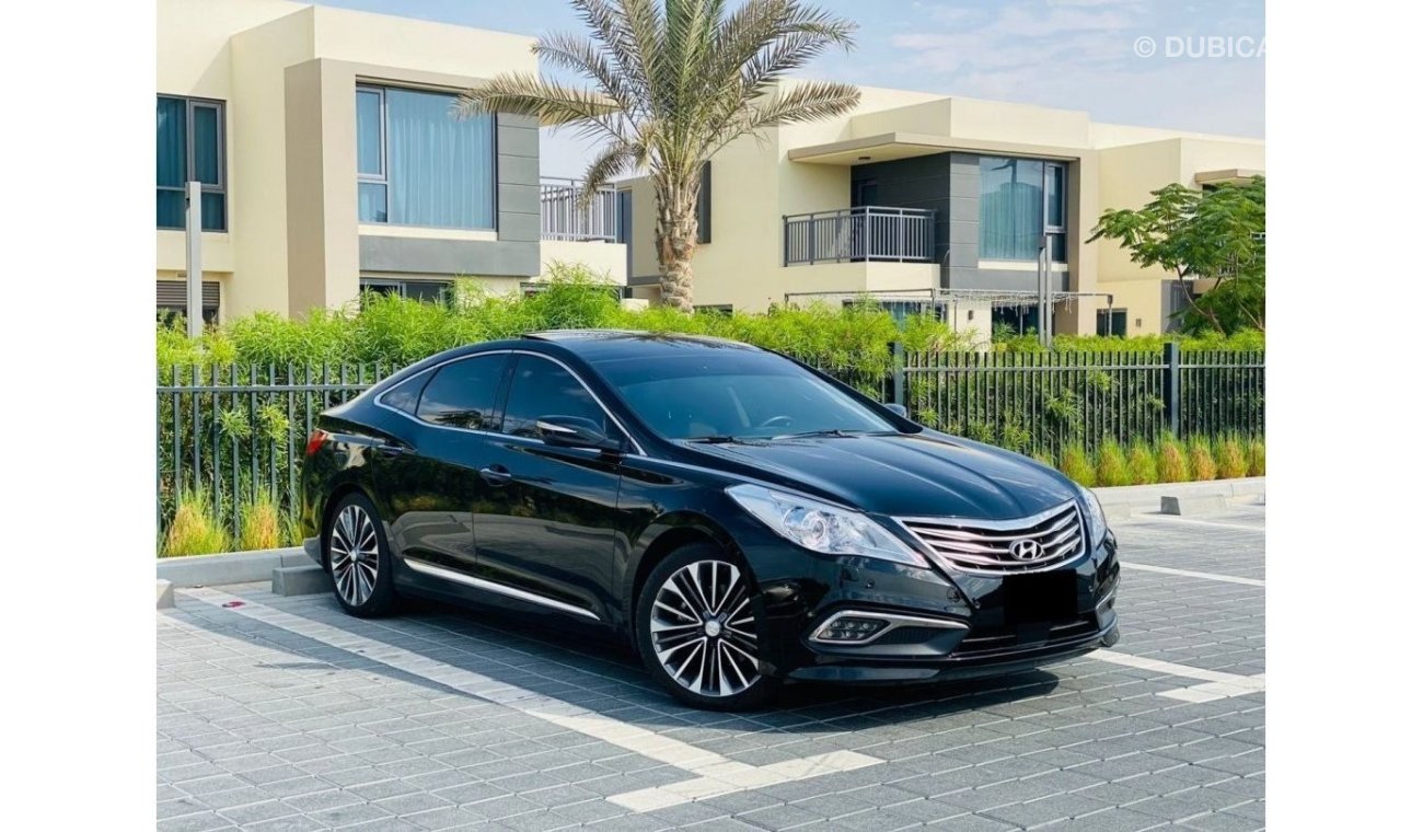 Hyundai Azera 915/- P.M || HYUNDAI AZERA || GCC || 0% D.P || FSH || Panoramic Roof|| Top of Line