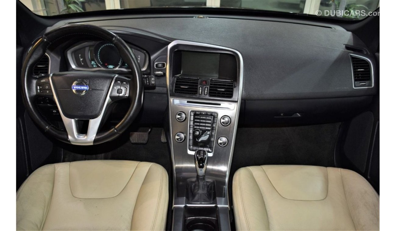 Volvo XC60 ONLY 91,000KM! Volvo XC60 T5 ( 2014 Model! ) in Brown Color! GCC Specs