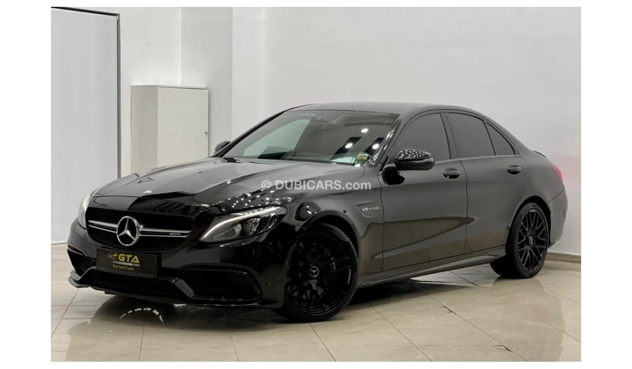 Mercedes-Benz C 63 AMG 2017 Mercedes C63 AMG V8 Bi-turbo , Full Service History, Warranty.