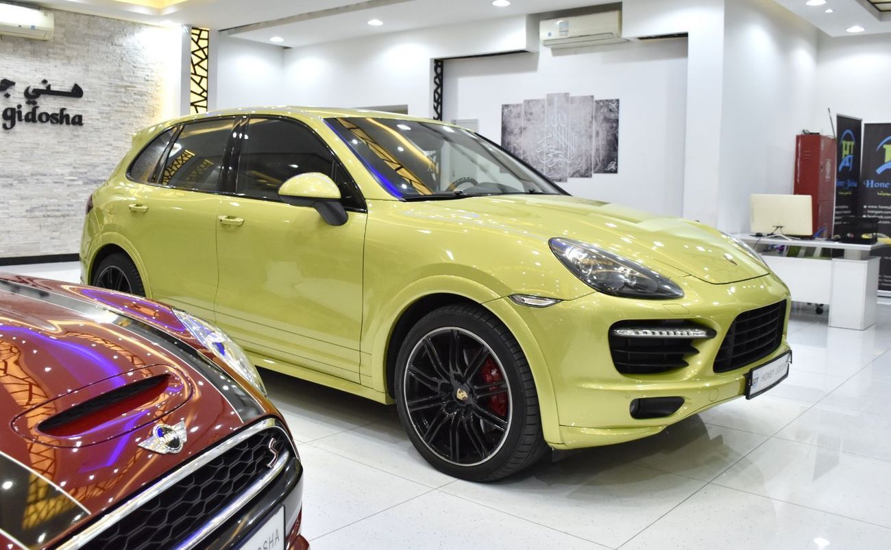 Porsche Cayenne EXCELLENT DEAL for our Porsche Cayenne GTS ( 2013 Model ) in Green Color GCC Specs