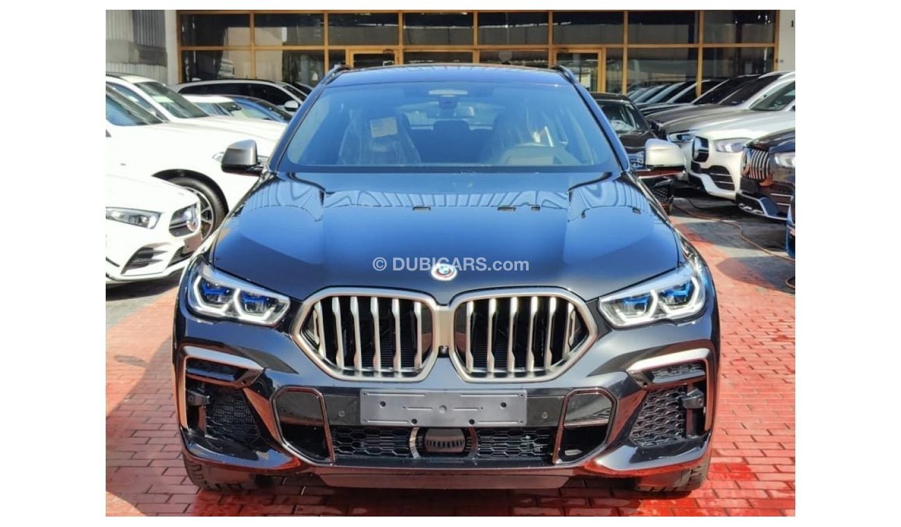 بي أم دبليو X6 M 50i Under Warranty Full Option 2023 GCC