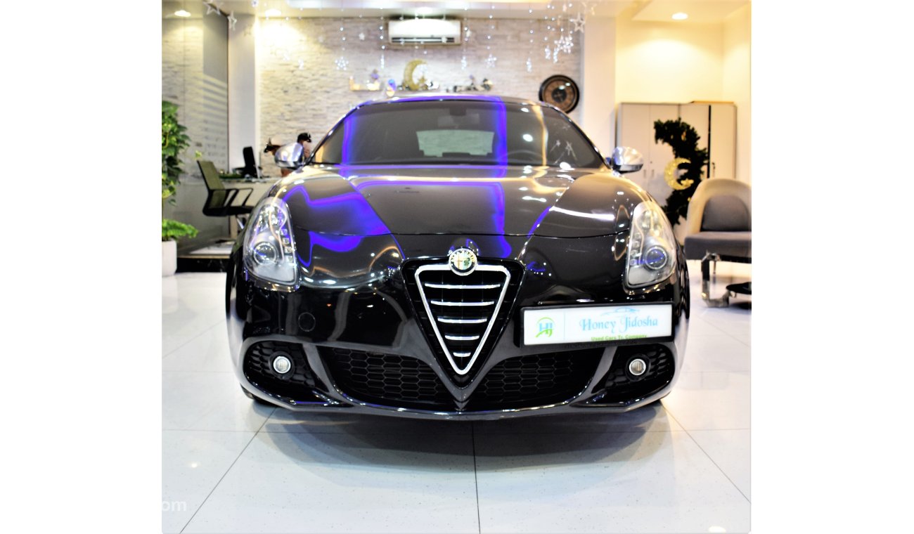 ألفا روميو جوليتا ONLY 44000 KM !! AMAZING Alfa Romeo Giulietta 2014 Model!! in Beast Black Color! GCC Specs