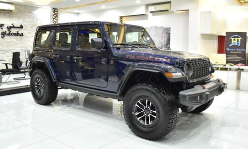 Jeep Wrangler EXCELLENT DEAL for our Jeep Wrangler Unlimited Rubicon 2.0L ( 2025 Model ) in Blue Color GCC Specs