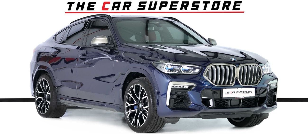 BMW X6 M50i 4.4L GCC-High Specifications-AGMC Warranty Service contract till 09/2026-M Sport Package