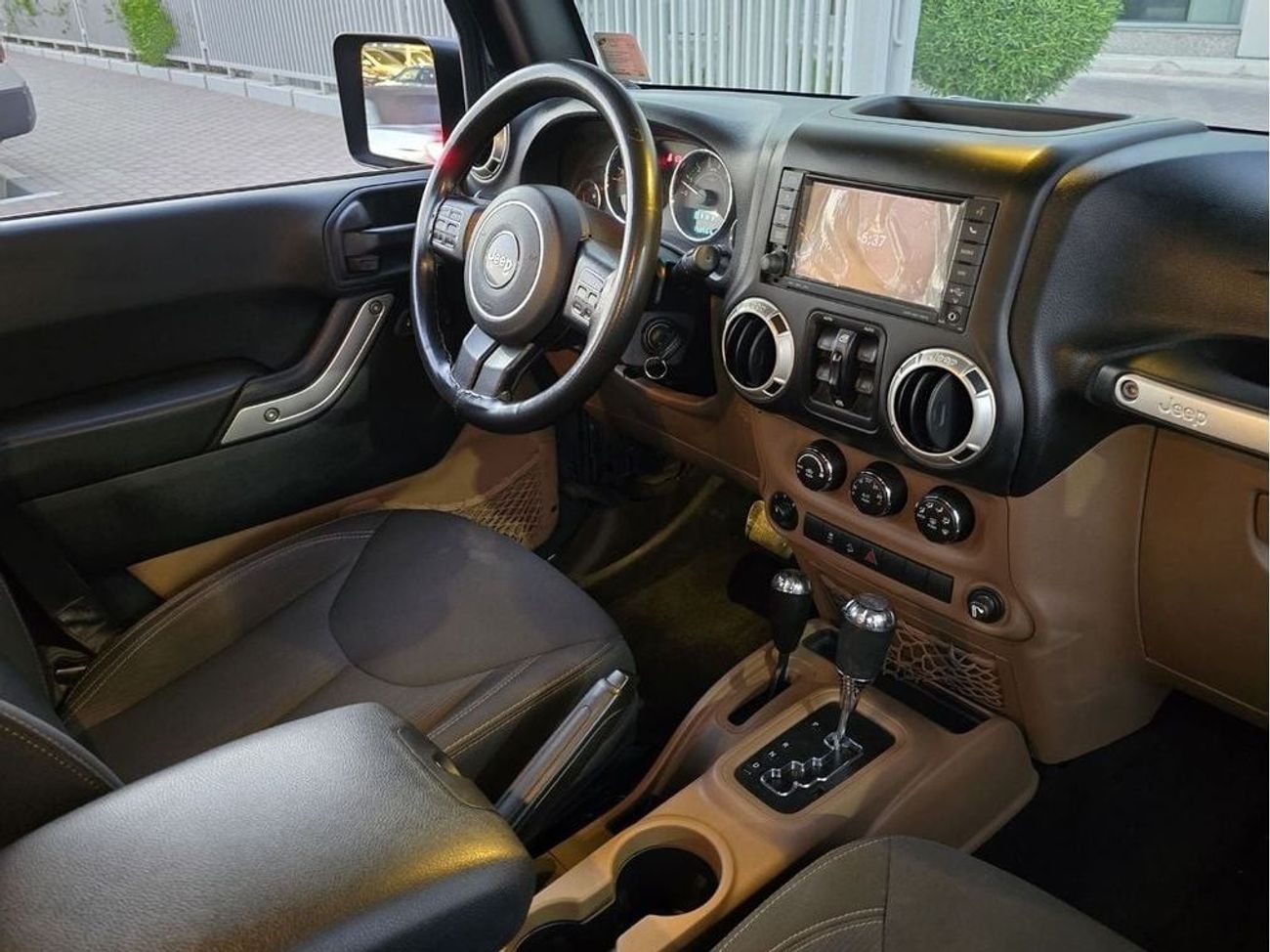 Jeep Wrangler Sahara 3.6L A/T JEEP WRANGLER SAHARA 2016 GCC PERFECT CONDITION