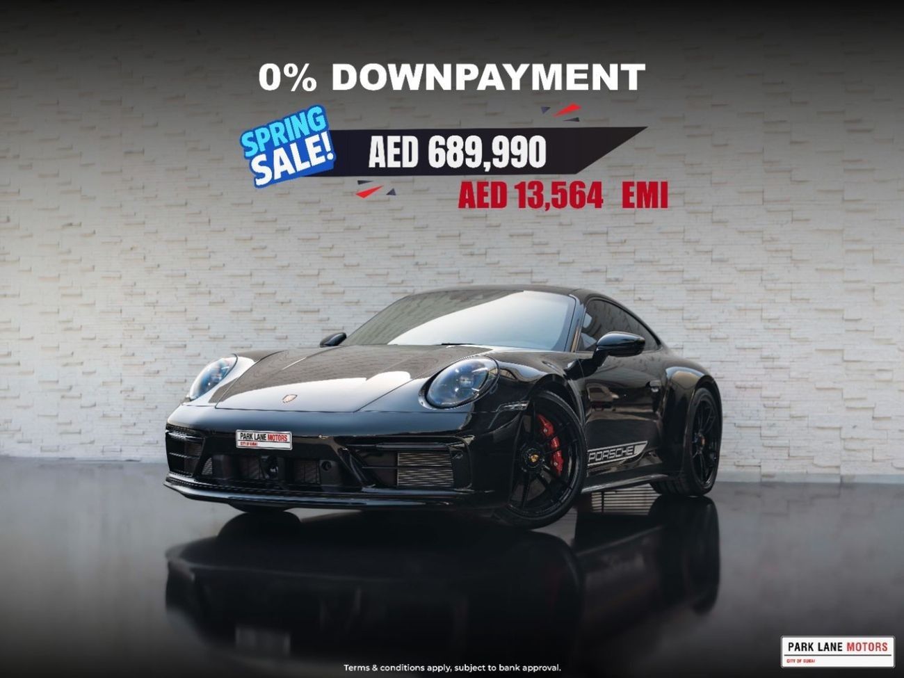 Porsche 911 Carrera 4GTS 3.0L (475 HP) Coupe