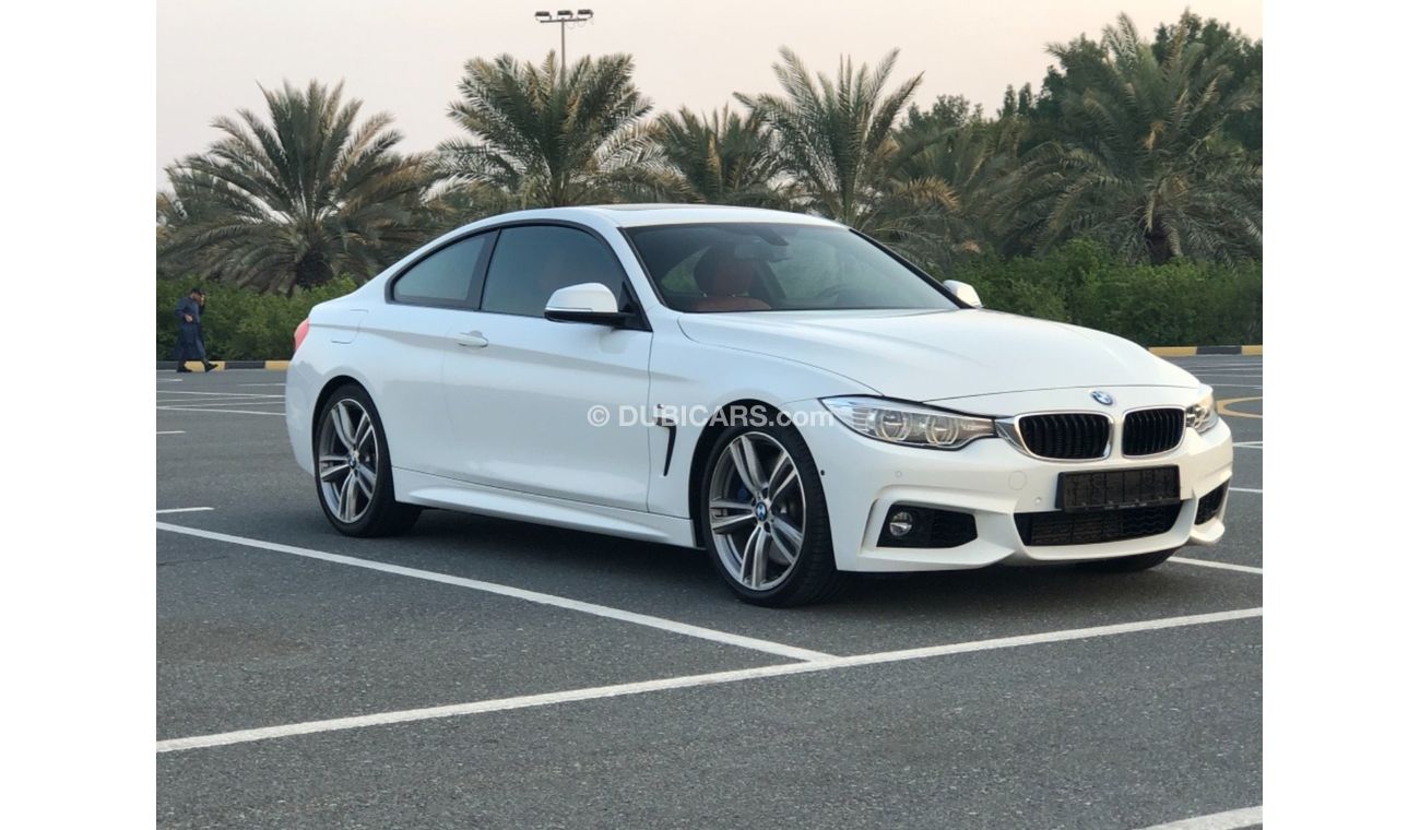 BMW 435i M Sport MODEL 2015 GCC CAR PERFECT CONDITION INSIDE AND OUTSIDE FULL OPTION PANORAMIC ROOF LEATHER S