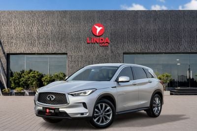 إنفينيتي QX50 لوكس سيارة إنفينيتي QX50 موديل 2021 بقوانين دول مجلس التعاون الخليجي تحت الضمان وعقد الصيانة