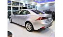 لكزس IS 250 EXCELLENT DEAL for our Lexus IS250 ( 2015 Model! ) in Silver Color! GCC Specs