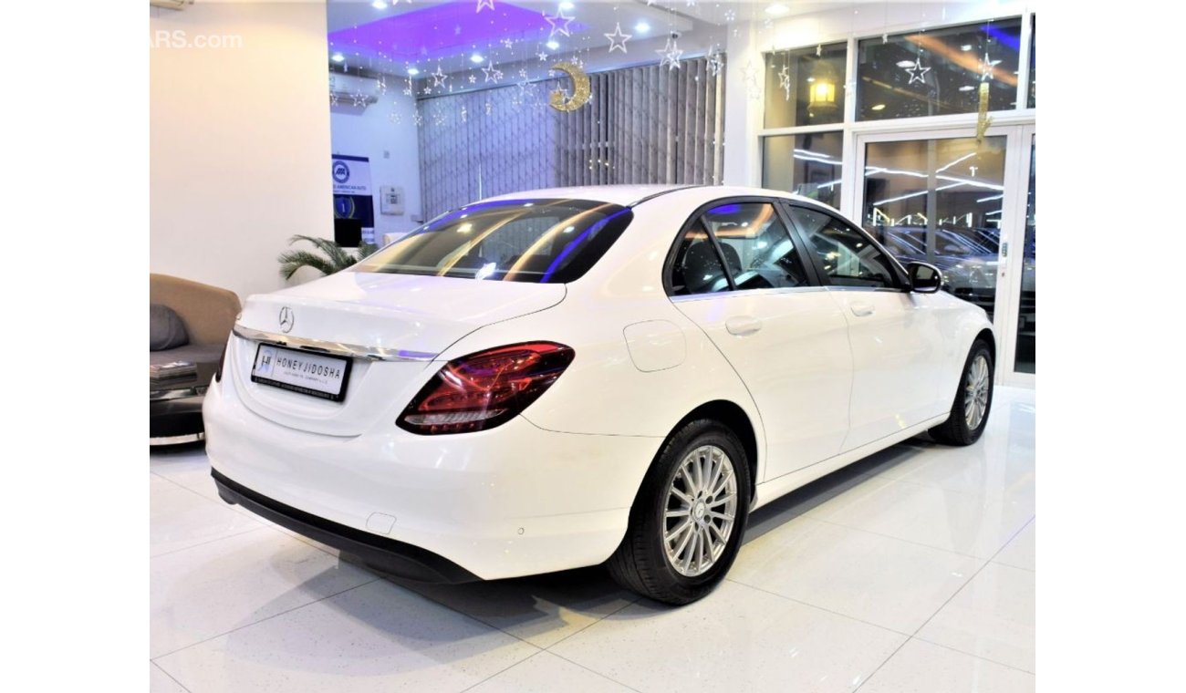 مرسيدس بنز C 180 AMAZING Mercedes Benz C180 1.6L 2016 Model!! in White Color! GCC Specs