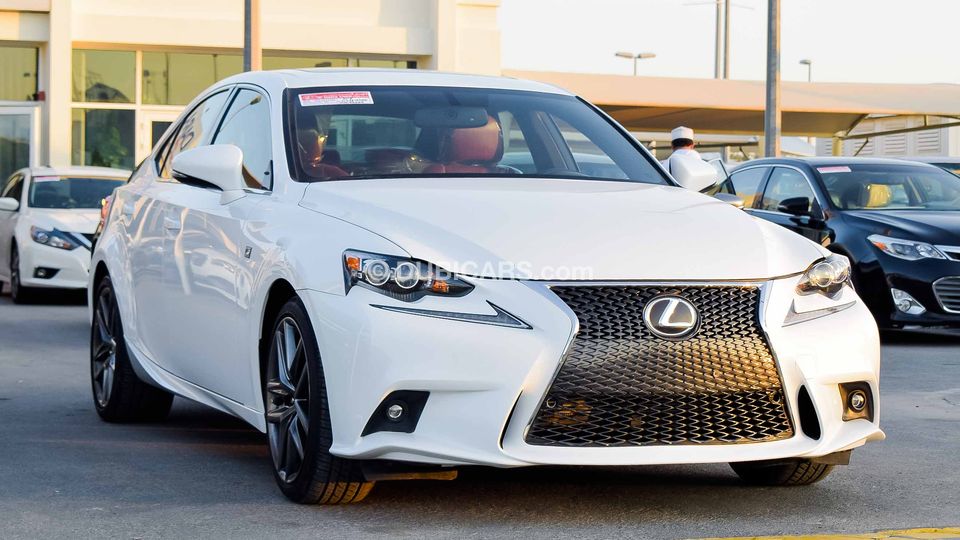 Lexus IS 250 for sale. White, 2015