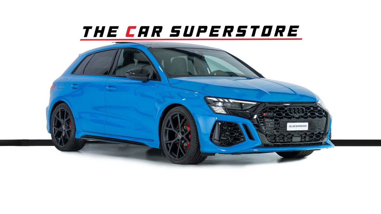 Audi RS3 TFSI quattro 2.5L Sportback Audi RS3 Sportback-Al Nabooda Service Contract Until 2028-Exclusive Colo