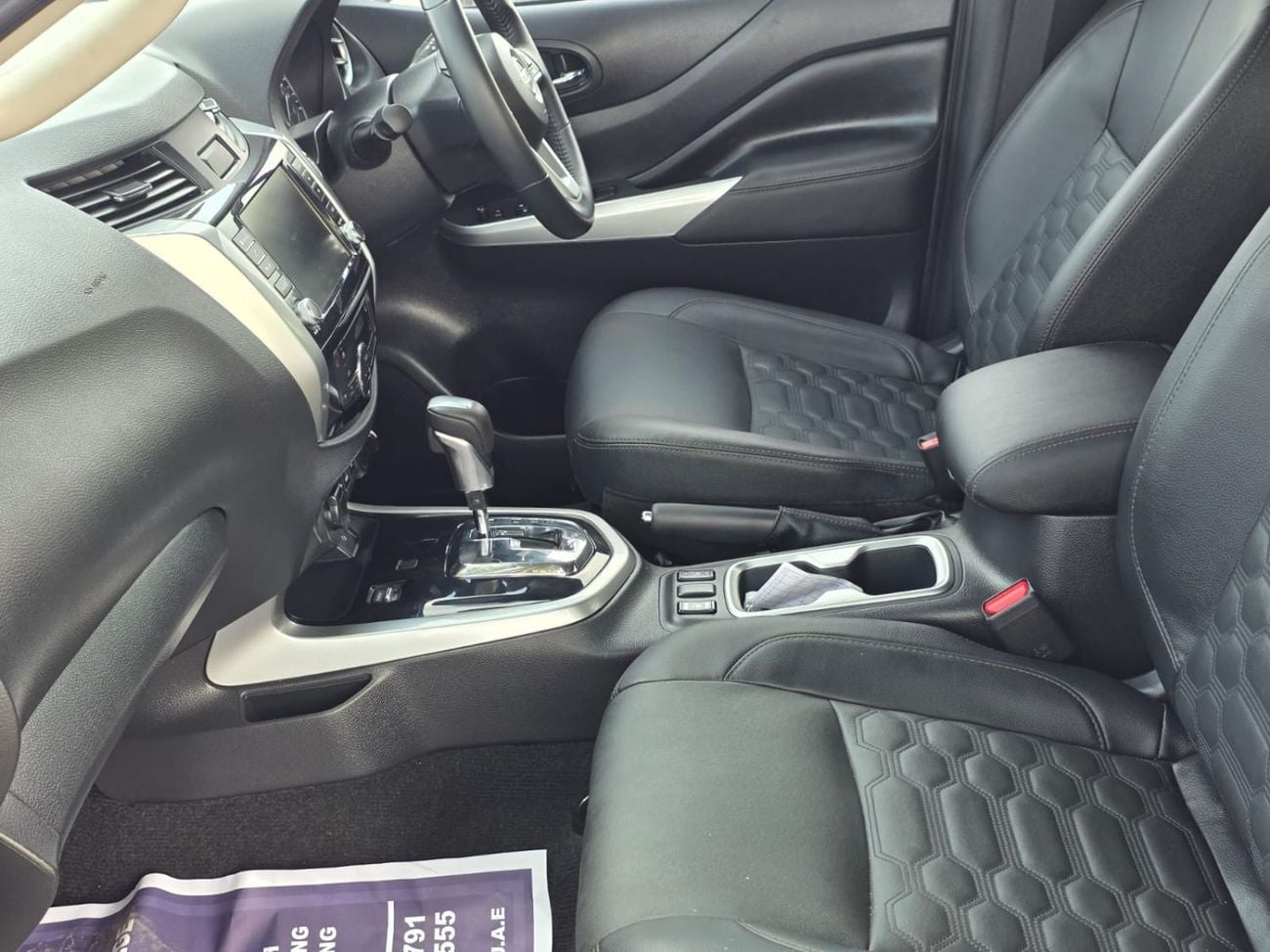 نيسان نافارا NISSAN NAVARA 2023 BLACK 4WD AT DIESEL = RIGHT HAND