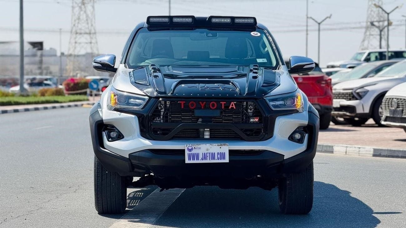 Toyota Hilux 2023| 2.8L DIESEL ENGINE | AT | RHD | HEAVY GTK 4X4 SPORTS BAR WITH BASKET | 4X4 SIDE STEPS WITH LED