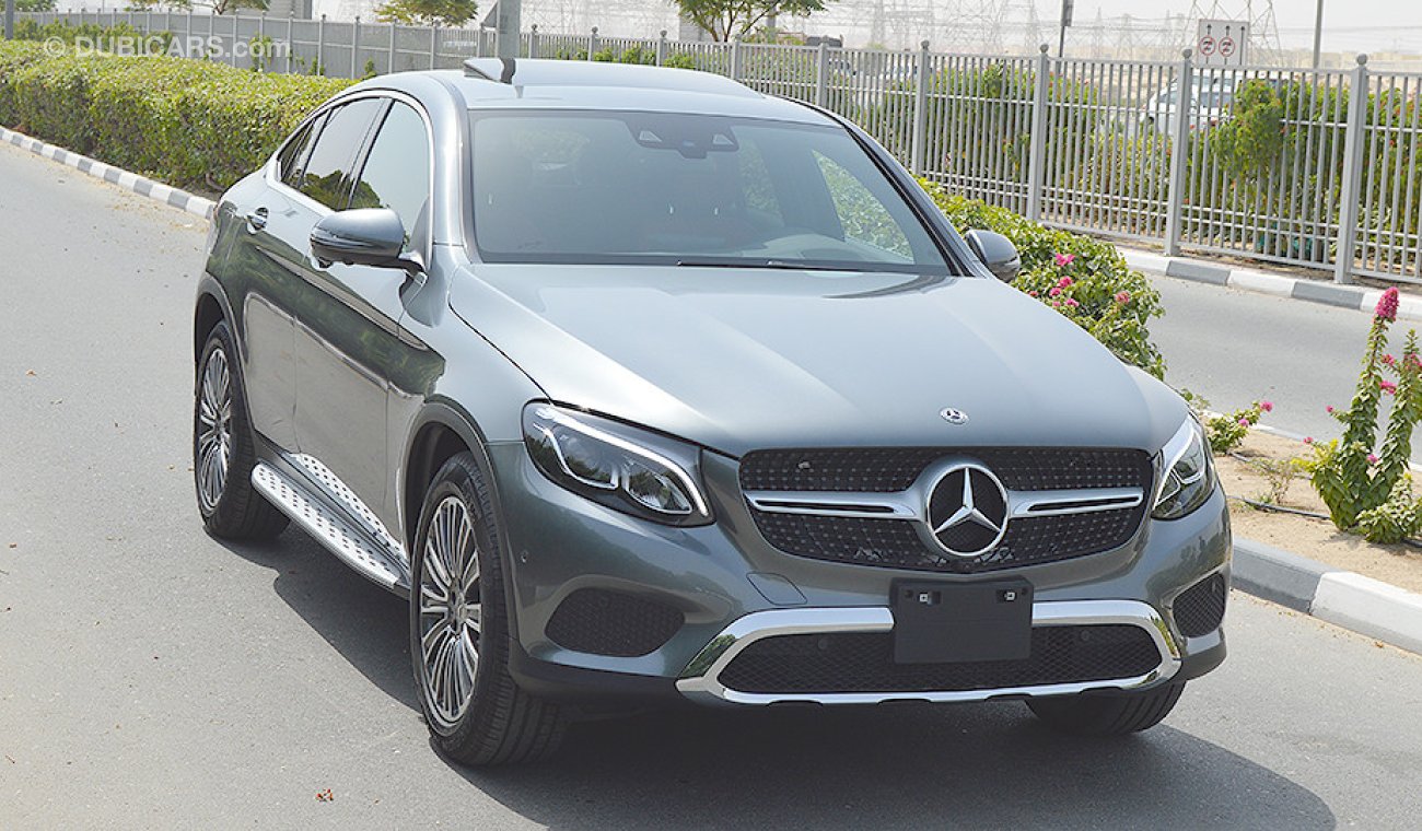 مرسيدس بنز GLC 300 Coupe 2019, 2.0L 4Matic GCC, 0km with 2 Years Unlimited Mileage Warranty