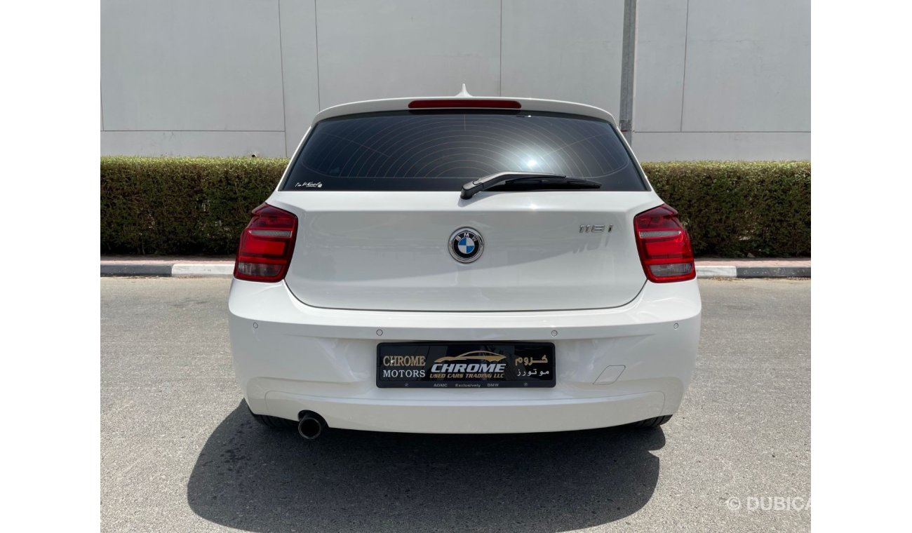 بي أم دبليو 116 BMW 116 2014 GCC  EXCELLENT CONDITION WITH TWO KEYS