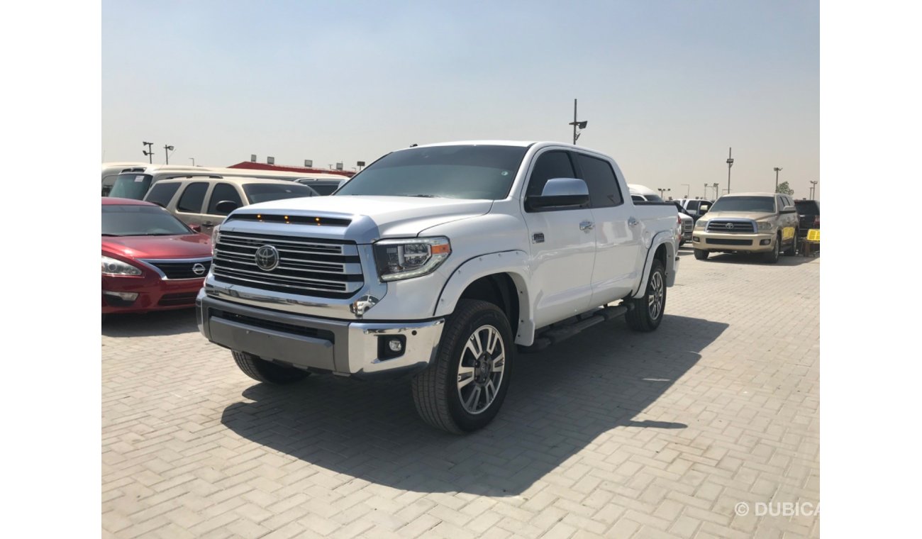 Toyota Tundra ‏تويوتا تندرا موديل 2018 كلين تايتل فول ادش مع رادار