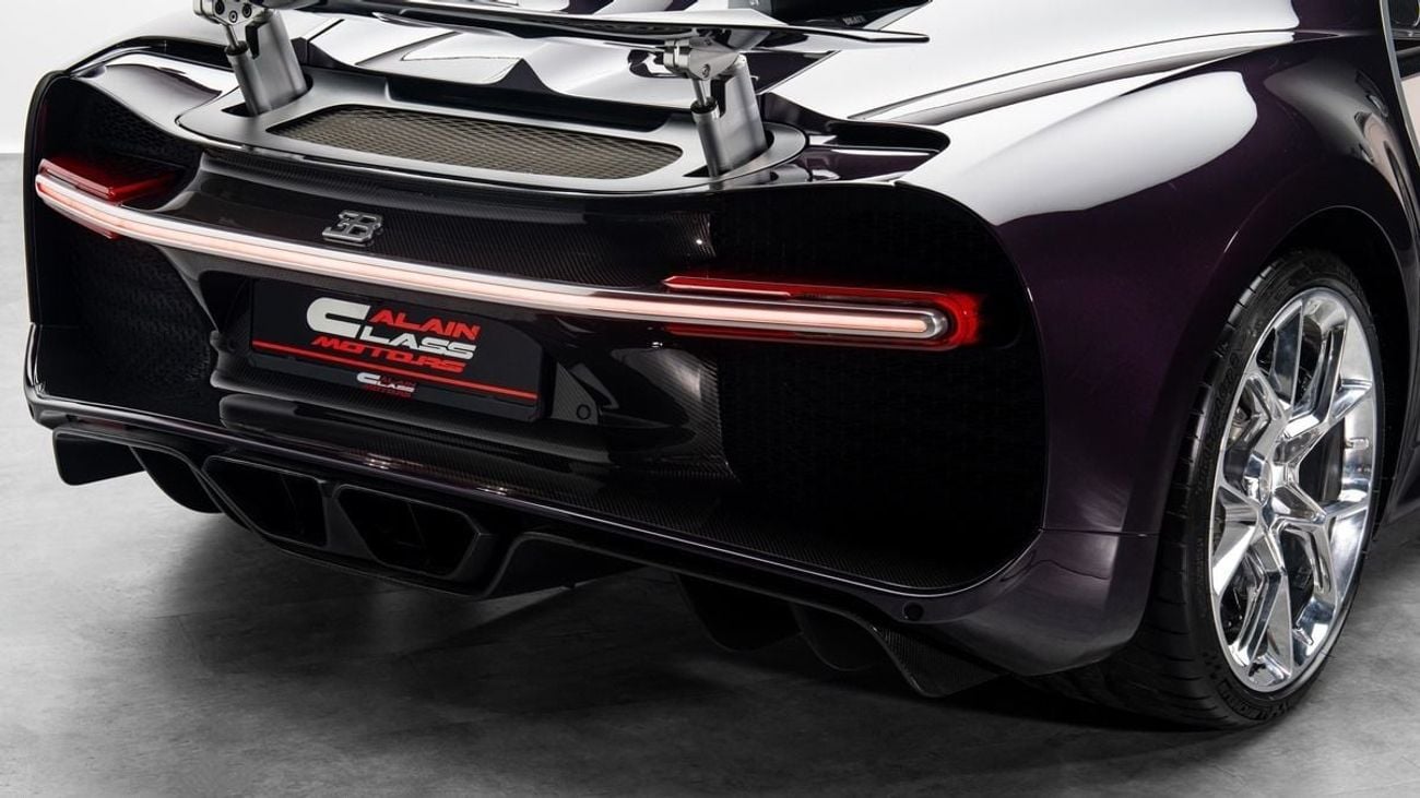 Bugatti Chiron STD - 2018 - GCC Specs - Under Dealer Warranty and Service Contract