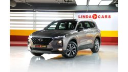 هيونداي سانتا في Hyundai Santa Fe 3.5 2019 GCC under Agency Warranty with Flexible Down-Payment