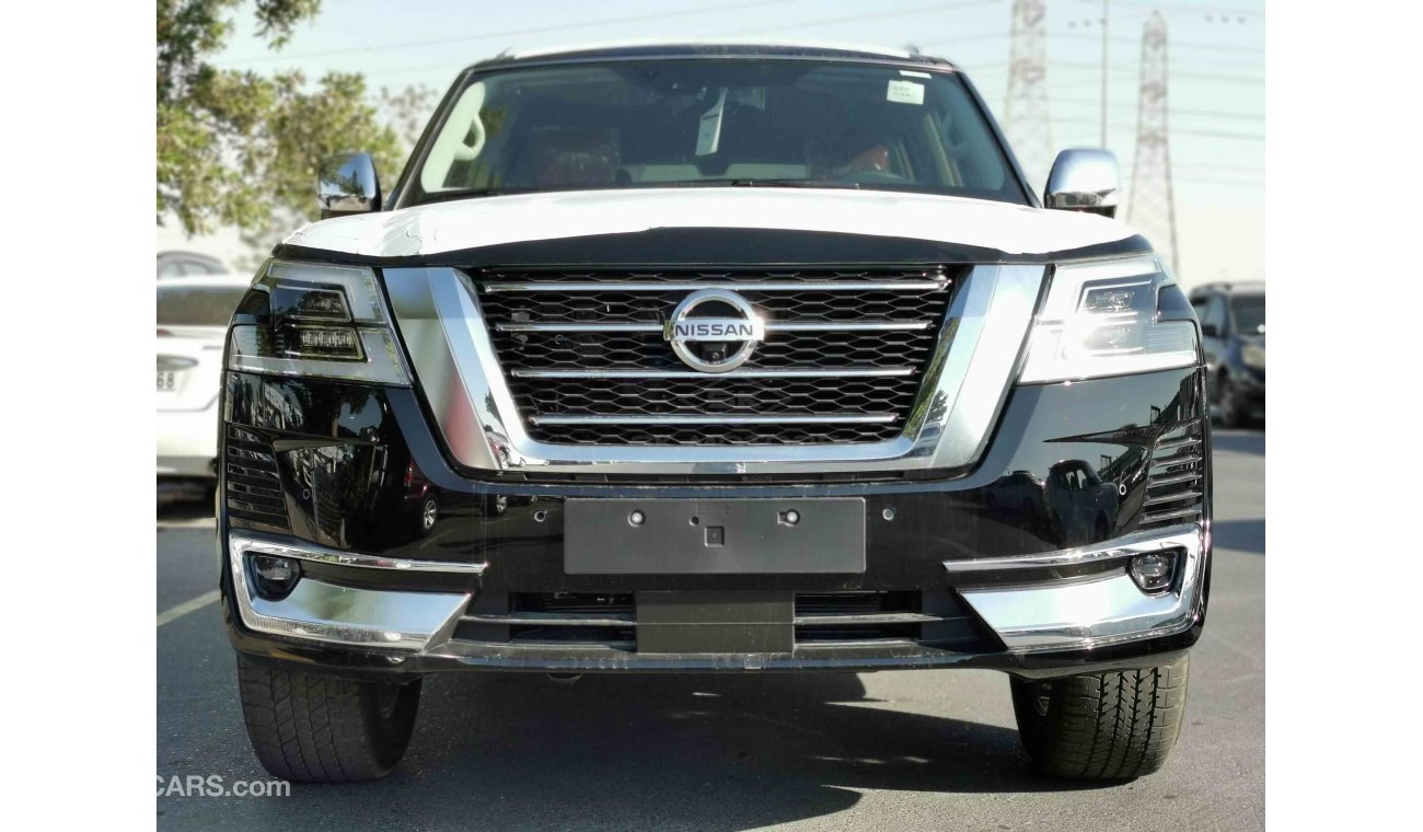 نيسان باترول 5.6L V8 PETROL, 20" RIMS, CLIMATE CONTROL, DRIVER MEMORY SEAT, HEATED SEATS (CODE # NPFO01)