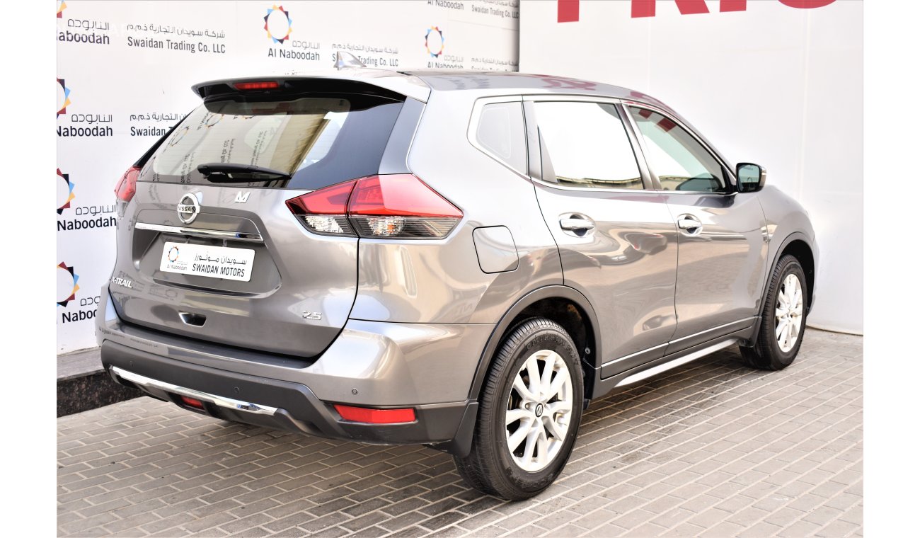 Nissan X-Trail AED 1564 PM | 2.5L S 2WD GCC WARRANTY