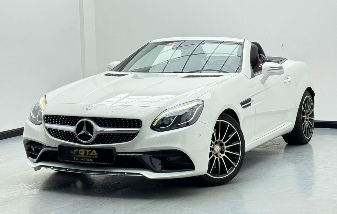 Mercedes-Benz SLC 200 Std 2.0L 2017 Mercedes-Benz SLC 200 Roadster, Full Service History, GCC