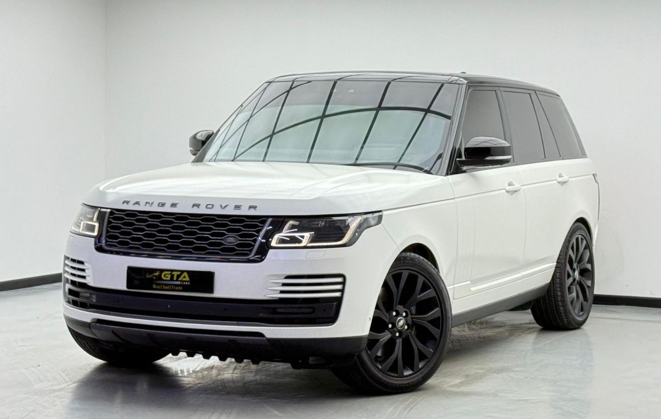Land Rover Range Rover Vogue SE 5.0L 2018 Range Rover Vogue SE, Service History, GCC