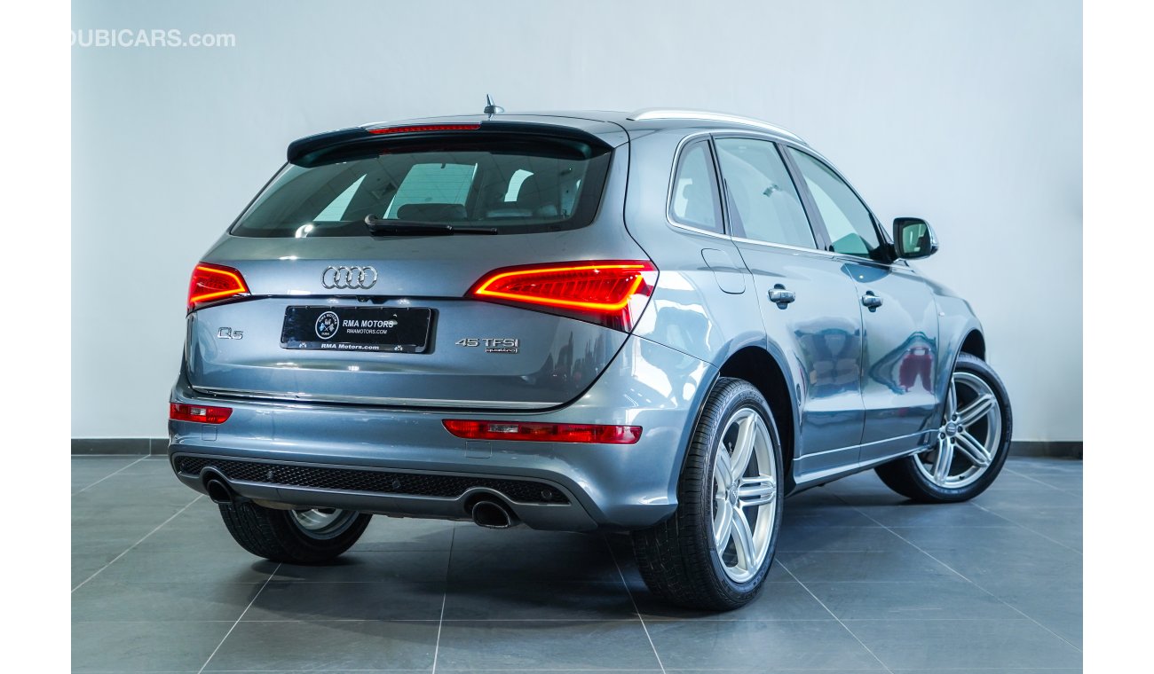 أودي Q5 2016 Audi Q5 V6 45TFSI Quattro S Line / Audi Warranty and Service Contract