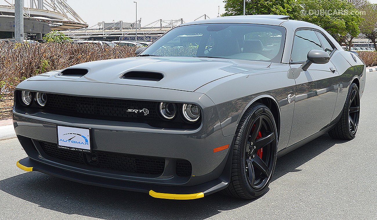 Dodge Challenger 2019 Hellcat, 6.2L V8 GCC, 717hp, 0km with 3 Years or 100,000km Warranty (SUMMER OFFER)