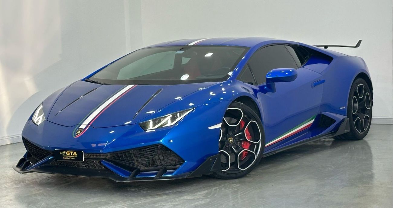 Lamborghini Huracan 2017 Lamborghini Huracan LP 610-4, Full Lamborghini Service History, Very Low Kms, GCC