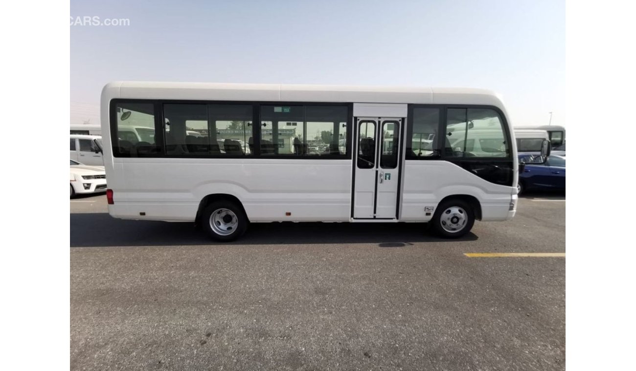 تويوتا كوستر Coaster 4.2L Diesel 22 Seats | Fridge + Auto Door + Rear Storage | 22 Seats | Diesel | Export Only