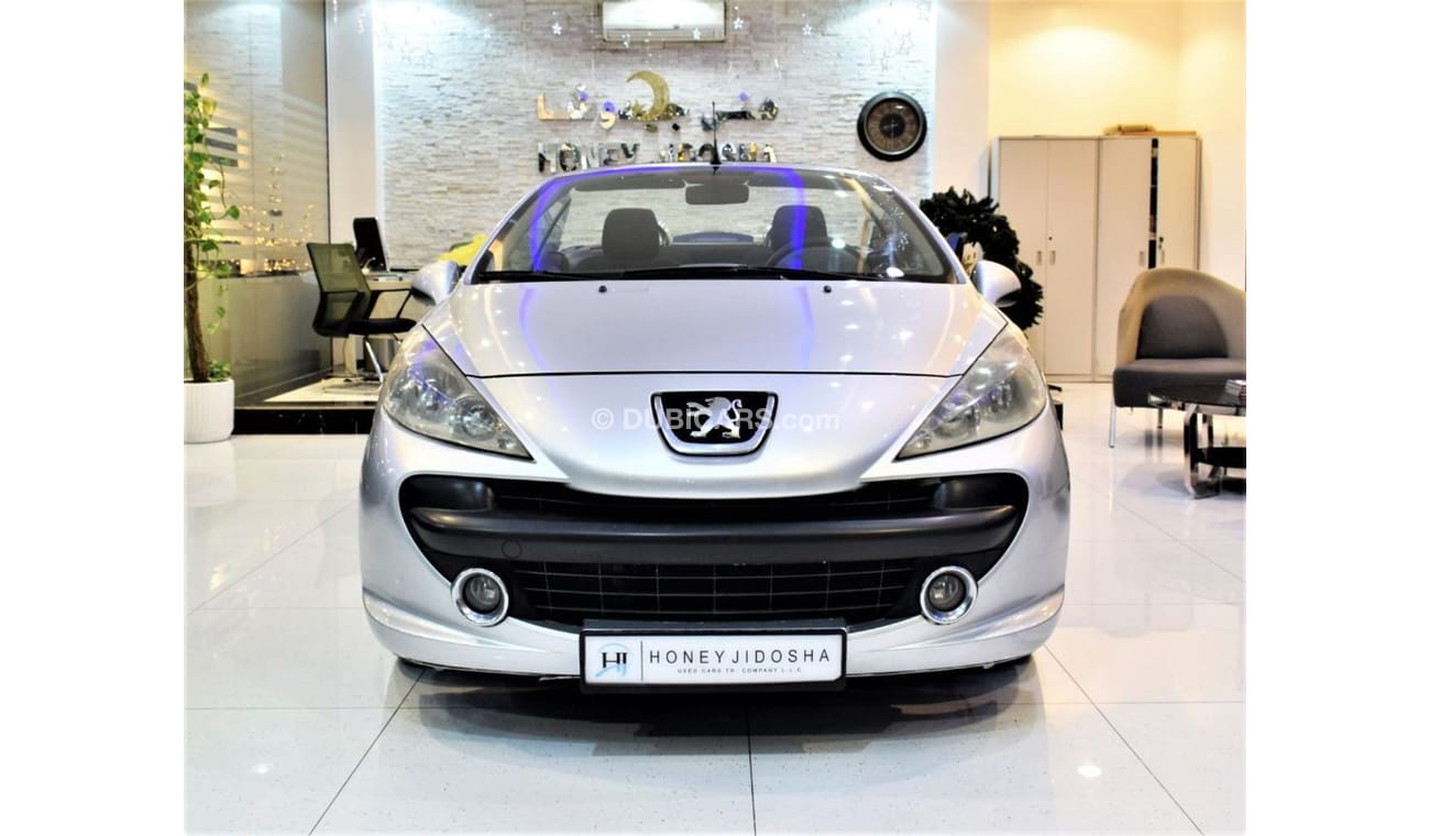 Peugeot 207 Amazing Peugeot 207 CC 2009 Model!! in Silver Color! GCC Specs