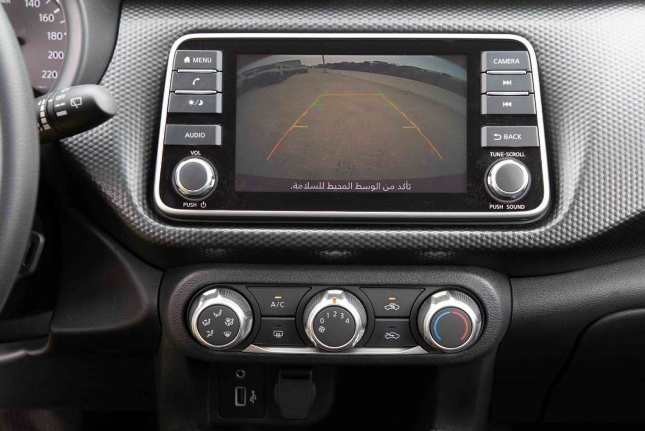 نيسان كيكس 2024 نيسان كيكس 1.6 SV - أحمر من الداخل أسود