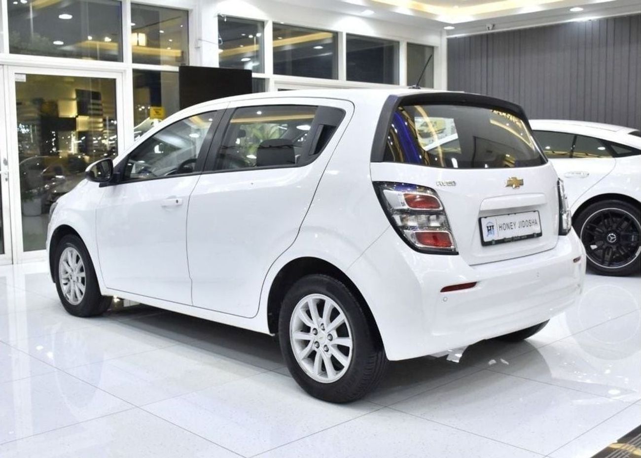 Chevrolet Aveo EXCELLENT DEAL for our Chevrolet Aveo ( 2019 Model ) in White Color GCC Specs