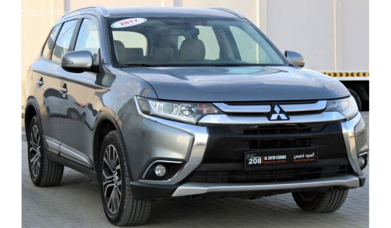 Mitsubishi Outlander Mitsubishi Outlander 2017 GCC, in excellent condition, without accidents, very clean from inside and