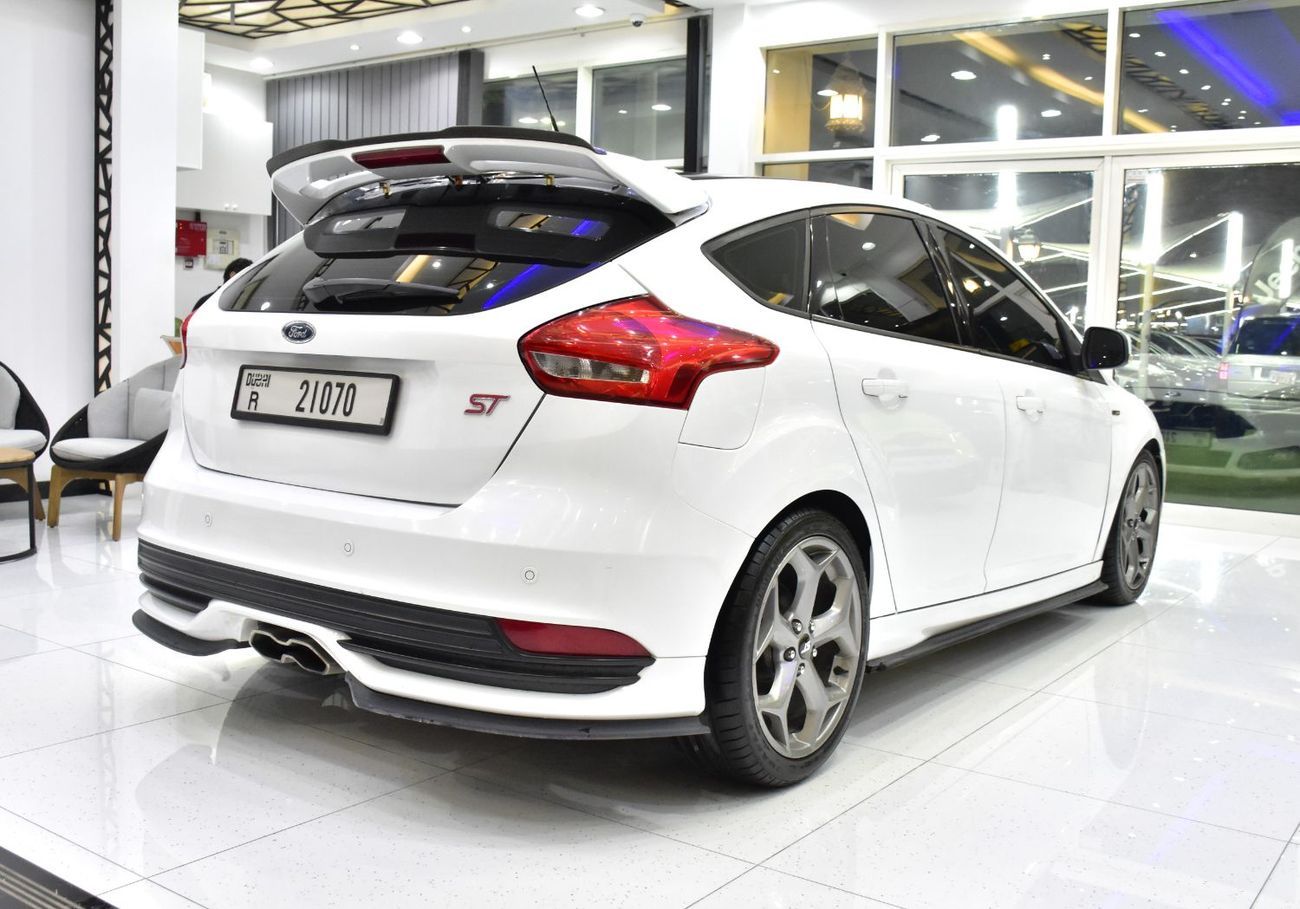 فورد فوكاس EXCELLENT DEAL for our Ford Focus ST ( 2017 Model ) in White Color GCC Specs