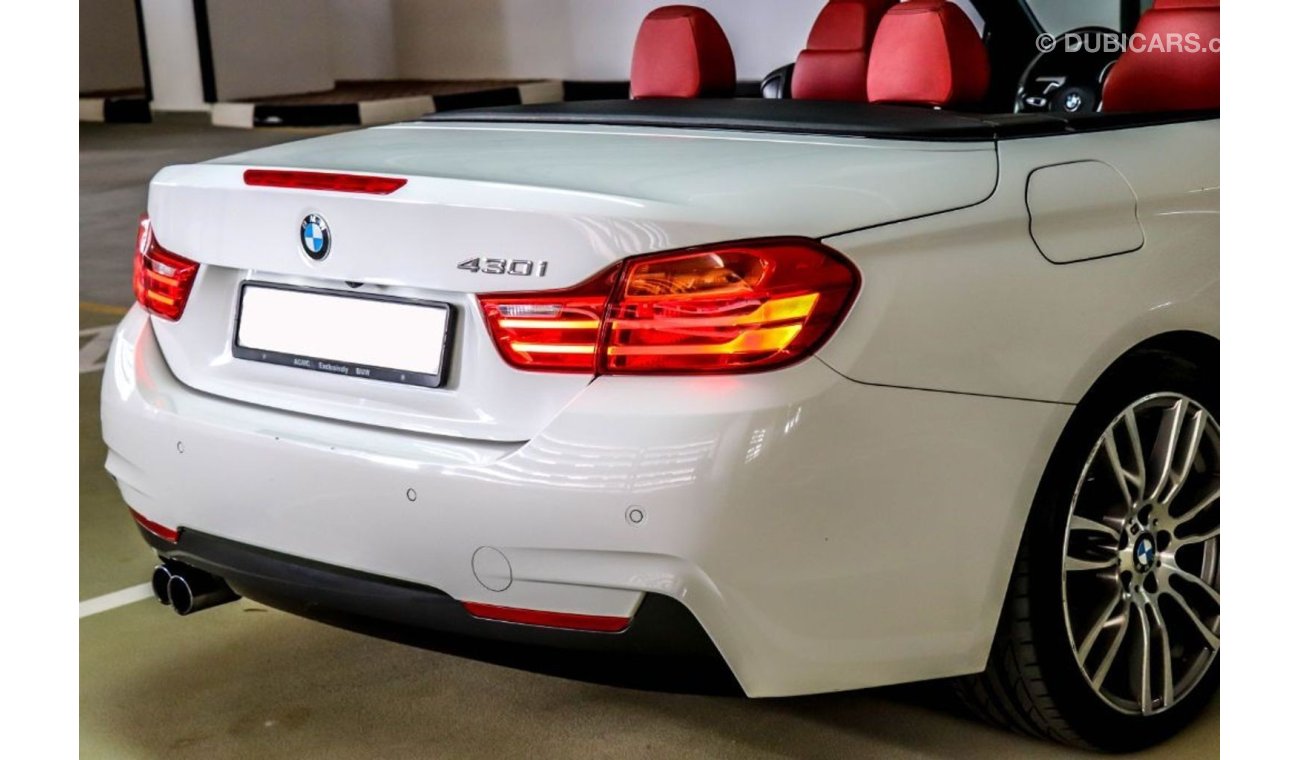 BMW 430i 2017 GCC (JULY SUMMER OFFER) Under Agency warranty with 0% Downpayment