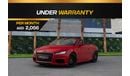 Audi TT S-Line | 2,056 P.M  | 0% Downpayment | Amazing Condition!