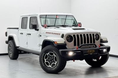 Jeep Gladiator Sand Runner 3.6L 2021 Jeep Gladiator Sand Runner, 2026 Jeep Warranty, Jeep Service History, GCC